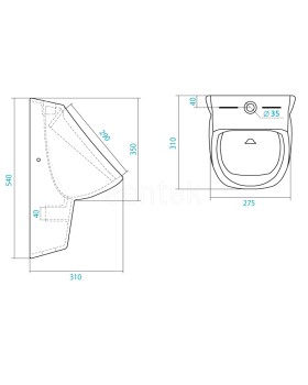 Писсуар Santek 1.WH30.1.774-foto4
