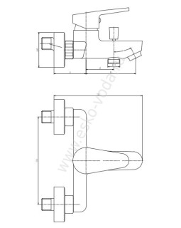 Смеситель Esko Venezia VE54 ESKO-foto2