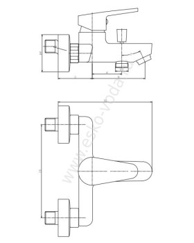 Смеситель Esko Venezia VE54 ESKO-foto2