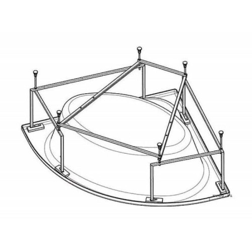 Монтажный комплект для ванны Santek Карибы 1.WH11.2.430