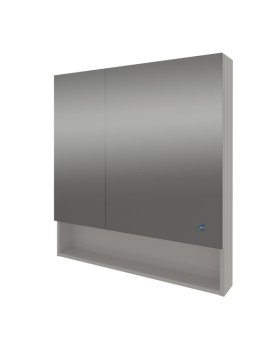 Шкаф зеркальный АВН Фиджи Premium (белая) 61.31-foto2