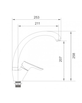Смеситель Voda Flow FL 519-foto4