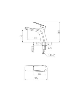 Смеситель Esko Baku BK 26-foto4