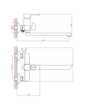 Смеситель Voda Future FT 31-foto4