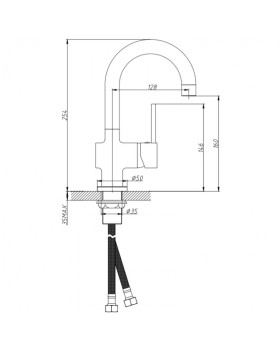 Смеситель Voda Single SG 26-foto4