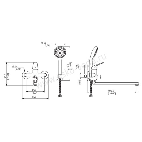 Смеситель Esko Palermo PE 31