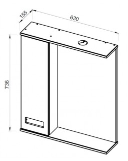 Полка зеркальная АВН Лофт 62.25 (13)-foto3