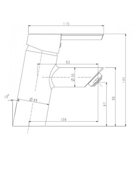 Смеситель Esko London LD 26-foto4