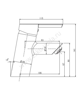 Смеситель Esko London LD 26-foto2