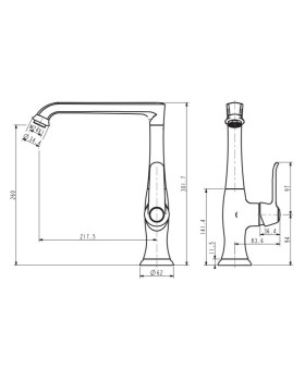 Смеситель Esko Monaco MC 519-foto6