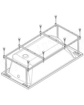 Монтажный комплект для ванны Santek Монако 1.WH11.2.422-foto2