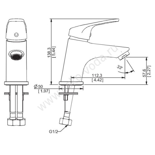 Смеситель Esko Palermo PE 26