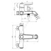 Смеситель Esko Monaco MO 54