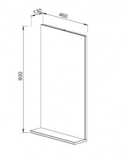 Полка зеркальная АВН Палермо 102.21 (3)-foto3