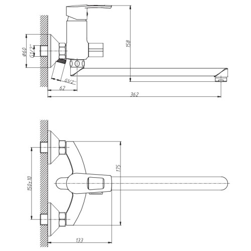 Смеситель Esko Leon LN 31