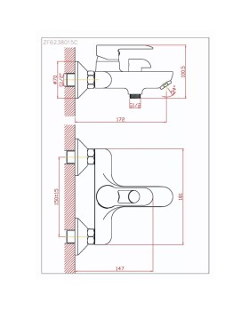 Смеситель Voda Future FT 54-foto4