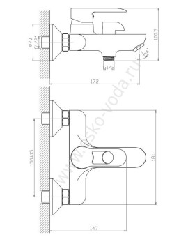 Смеситель Voda Future FT 54-foto2