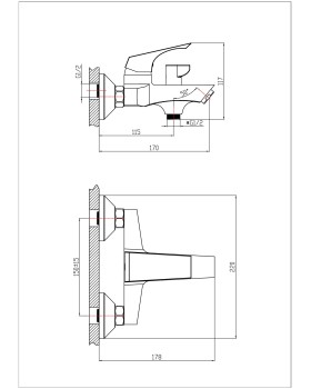Смеситель Voda Right RH 54-foto4