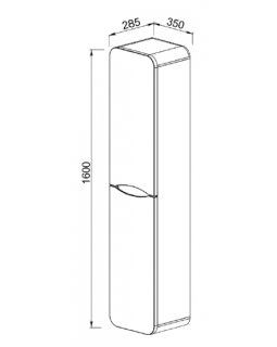 Шкаф универсальный  подвесной АВН Модена (top model) 100.11-foto3