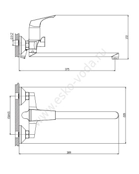 Смеситель Voda Right RH 31-foto2