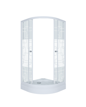 Душевой угол Тритон Стандарт 90*90 А Стекло: Квадраты