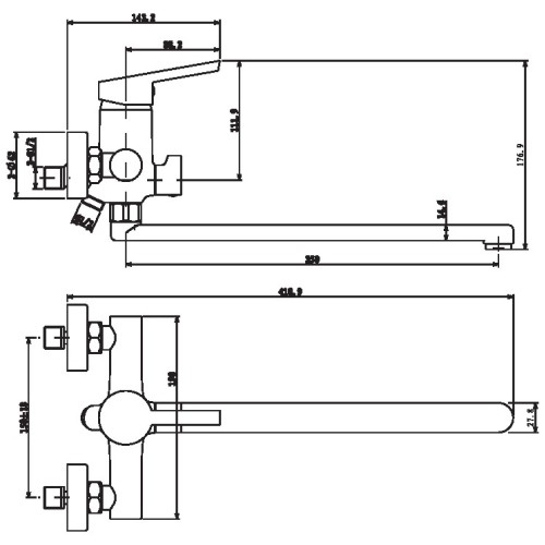 Смеситель Esko London LD 31