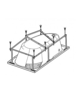 Монтажный комплект для ванны Santek Гоа 1.WH11.2.428-foto2