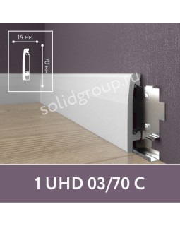 Плинтус напольный Solid 1 UHD 03/70C