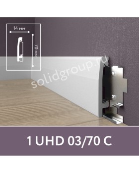 Плинтус напольный Solid 1 UHD 03/70C