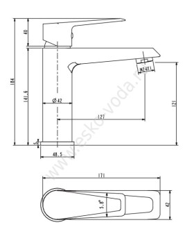 Смеситель Esko New York NY 26-foto2