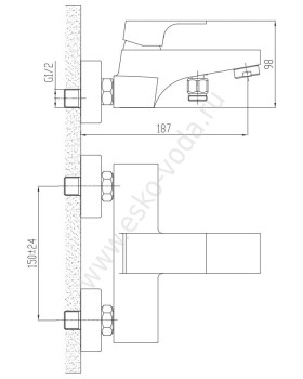 Смеситель Esko Berlin BR 54-foto2