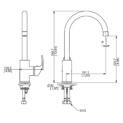 Смеситель Esko Palermo PE 519